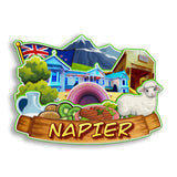 Магнит на холодильник для Napier New Zealand 2738