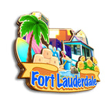 Refrigerator Magnet for Fort Lauderdale Florida USA  184
