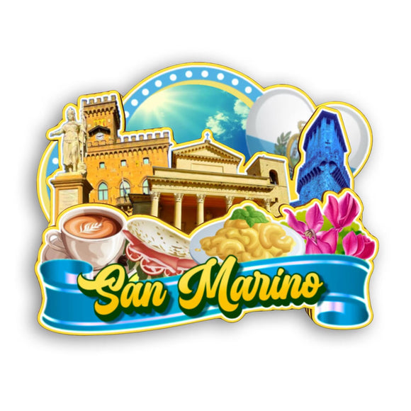Refrigerator Magnet for San Marino  2502