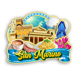 Refrigerator Magnet for San Marino  2502