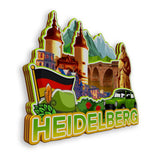 Refrigerator Magnet for Heidelberg Germany  1190