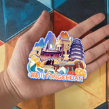 Refrigerator Magnet for Tongchuan, Shaanxi, China  783