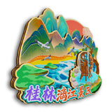 Refrigerator Magnet for Li River Scenic Area, Guilin, Guangxi, China  25