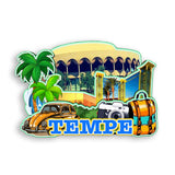 Refrigerator Magnet for Tempe Arizona USA  313