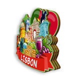 Refrigerator Magnet for Lisbon Portugal  1936