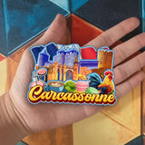 Refrigerator Magnet for Carcassonne France  2583