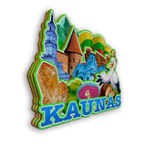 Refrigerator Magnet for Kaunas Lithuania  2481