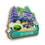Refrigerator Magnet for Lu'an, Anhui, China  745