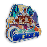 Kühlschrankmagnet für Biru, Tibet, China 845