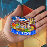 Refrigerator Magnet for Athens Greece  1706