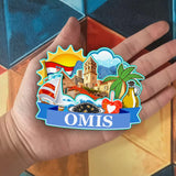 Refrigerator Magnet for Omis Croatia  2236