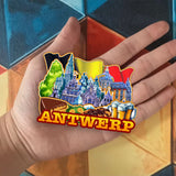 Refrigerator Magnet for Antwerp Belgium  2005