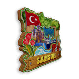 Refrigerator Magnet for Samsun Turkey  1670