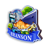 Refrigerator Magnet for Branson Missouri USA  1025
