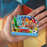Refrigerator Magnet for Manchester UK  1439