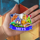 Refrigerator Magnet for Mets France  1353