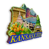 Kühlschrankmagnet für Kansas City Kansas USA 950