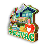 Refrigerator Magnet for Karlovac Croatia  2240