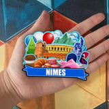Refrigerator Magnet for Nimes France  2580