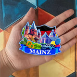 Refrigerator Magnet for Mainz Germany  1225