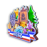 Refrigerator Magnet for Mets France  1354
