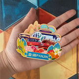 Магнит на холодильник для Паньцзинь, Ляонин, Китай 540