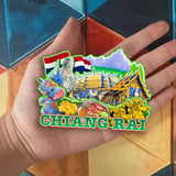 Refrigerator Magnet for Chiang Rai Thailand  2800