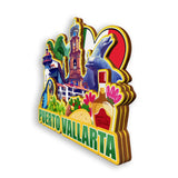 Refrigerator Magnet for Puerto Vallarta Mexico  1801