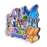 Refrigerator Magnet for Paris France  1313