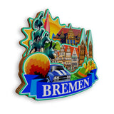 Refrigerator Magnet for Bremen Germany  1184