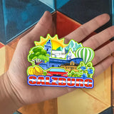 Refrigerator Magnet for Salzburg Austria  1592