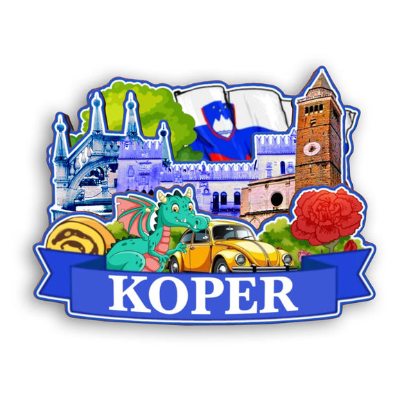 Refrigerator Magnet for Koper Slovenia  2363