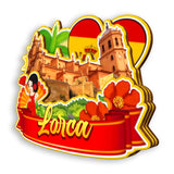 Kühlschrankmagnet für Lorca, Spanien 1563