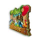 Kühlschrankmagnet für Lagos, Portugal 1957