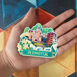 Kühlschrankmagnet für Xingyi, Guizhou, China 666