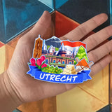 Refrigerator Magnet for Utrecht Netherlands  1976