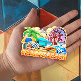 Kühlschrankmagnet für Orange Beach Alabama USA 376