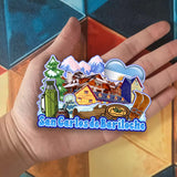 Refrigerator Magnet for San Carlos de Bariloche Argentina  2824