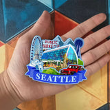 Refrigerator Magnet for Seattle Washington USA  897
