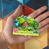 Магнит на холодильник с изображением Национального парка Грейт-Смоки-Маунтинс, Теннесси, США, 1165