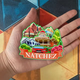 Refrigerator Magnet for Natchez Mississippi USA  1016