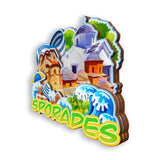 Refrigerator Magnet for Sporades Greece  1790