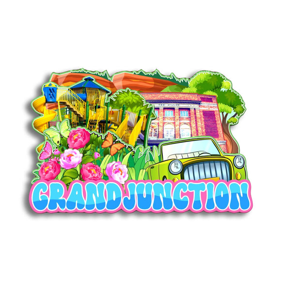 Kühlschrankmagnet für Grand Junction Colorado USA 278