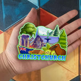 Магнит на холодильник для Крайстчерча, Новая Зеландия, 2728