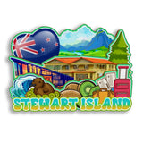 Refrigerator Magnet for Stewart Island New Zealand  2776