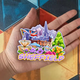 Refrigerator Magnet for Sheffield UK  1478