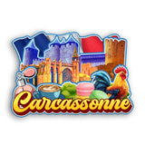 Refrigerator Magnet for Carcassonne France  2583