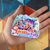 Магнит на холодильник для Мохэ, Хэйлунцзян, Китай 608