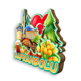 Магнит на холодильник для Сафранболу Турция 1664