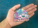 Refrigerator Magnet for Taohuayuan Tourist Area, Changde, Hunan, China  62